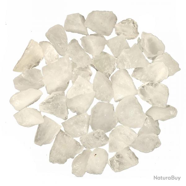 Pierres brutes quartz blanc - 2  4 cm - 100 grammes