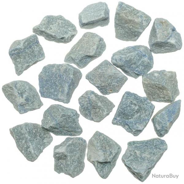 Pierres brutes quartz bleu - 3  5 cm - 100 grammes