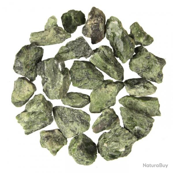 Pierres brutes diopside - 3  5 cm - 100 grammes