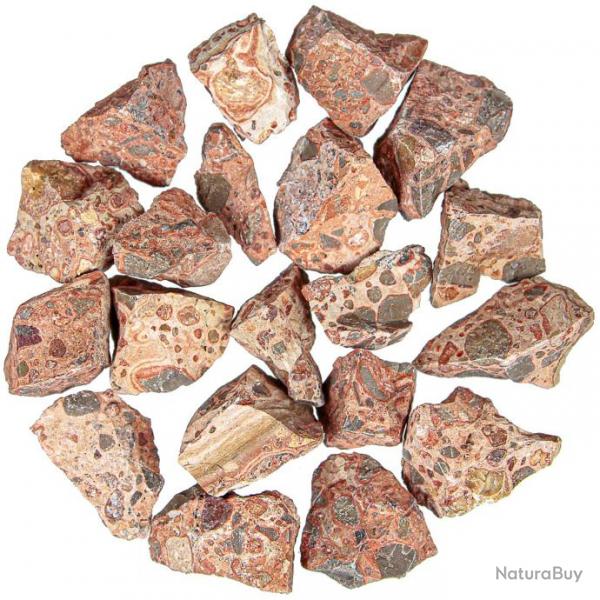 Pierres brutes jaspe lopard - 3  5 cm - 100 grammes