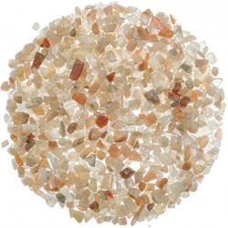 Mini pierres roulées pierre de lune orange - 5 à 10 mm - 100 grammes