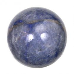 Sphère en quartz bleu 4 cm