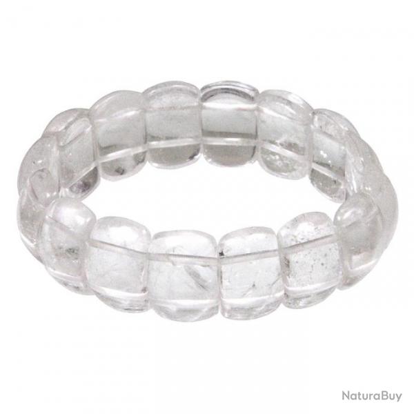 Bracelet minral en cristal de roche