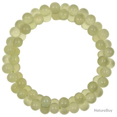 Bracelet Elastic'Perles Jade Verte