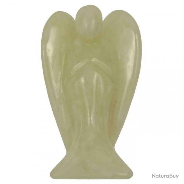 Statuette ange en jade vert - 5 cm