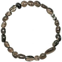 Bracelet en larmes d'apache - Perles roulées 5 à 8 mm