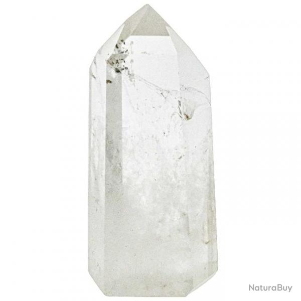 Pointe polie mono-termine en cristal de roche - 231 grammes