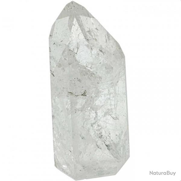 Pointe polie mono-termine en cristal de roche - 416 grammes