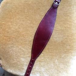 collier l&eacute;vrier cuir v&eacute;ritable  neuf