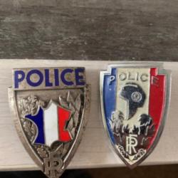 Pucelle,plaques police nationale anciennes OBSOLÈTE pour collection