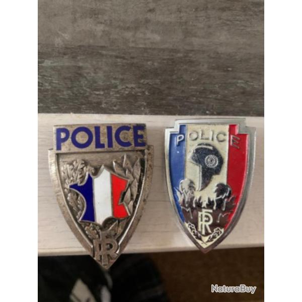 Pucelle,plaques police nationale anciennes OBSOLTE pour collection
