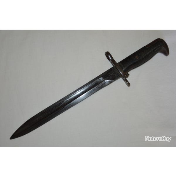BAIONNETTE AMERICAINE US GARAND M1-FABRICATION OL. NORMANDIE 1944-LIBERATION-2 GUERRE MONDIALE-
