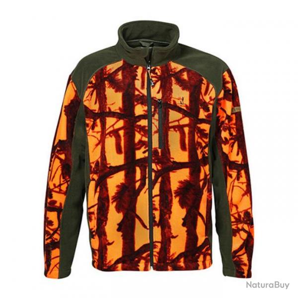 Blouson polaire Traque et poste Percussion Stronger GhostCamo B&B - TAILLE S