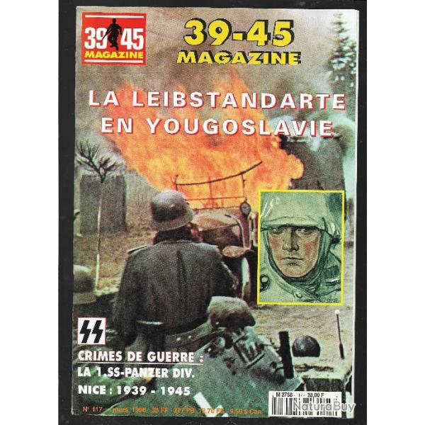 39-45 Magazine n 117 mars 1996 la leibstandarte en yougoslavie , jagdpanther