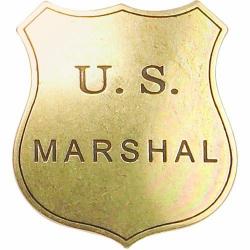 Plaque US  Marshal