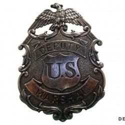 Badge de Marshalle Deputy bronze avec aigle