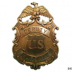 Badge de Marshalle Deputy Doré avec aigle
