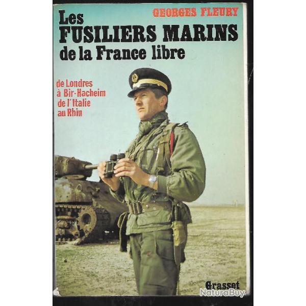 Les fusiliers-marins de la France Libre. Leclerc. 2e DB