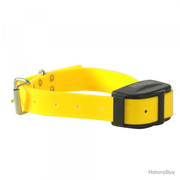 Collier Supplmentaire pour DT2000 en nylon jaune