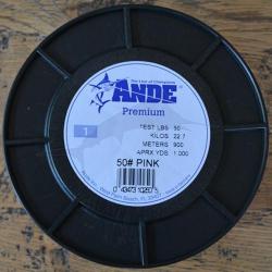 Ande Nylon Premium Pink 50lb