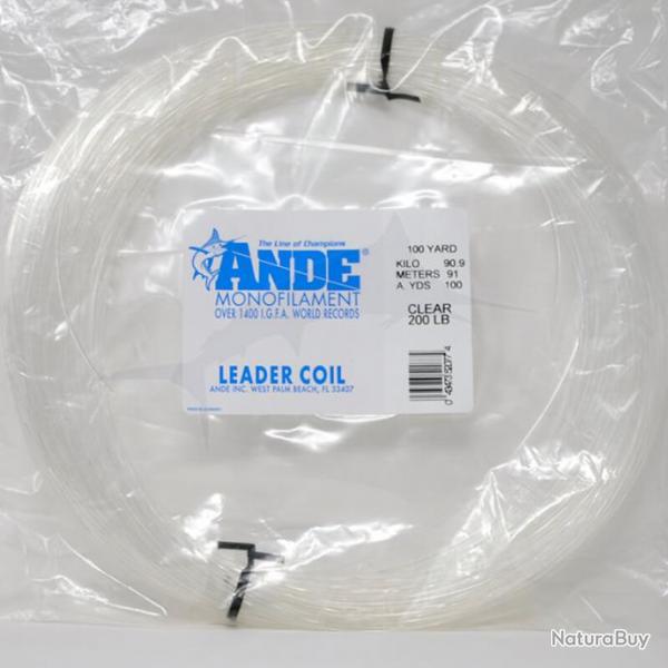 Ande Premium Leader Clear 200lb