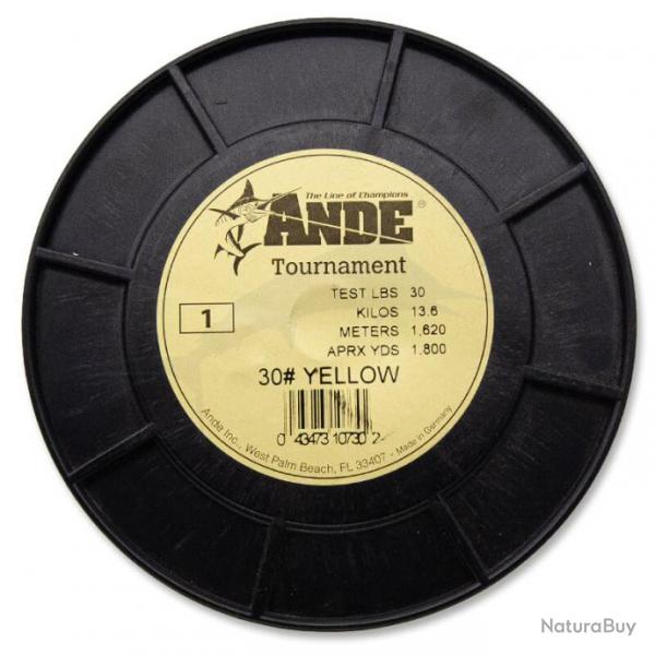 Ande Nylon Tournament Jaune 30lb