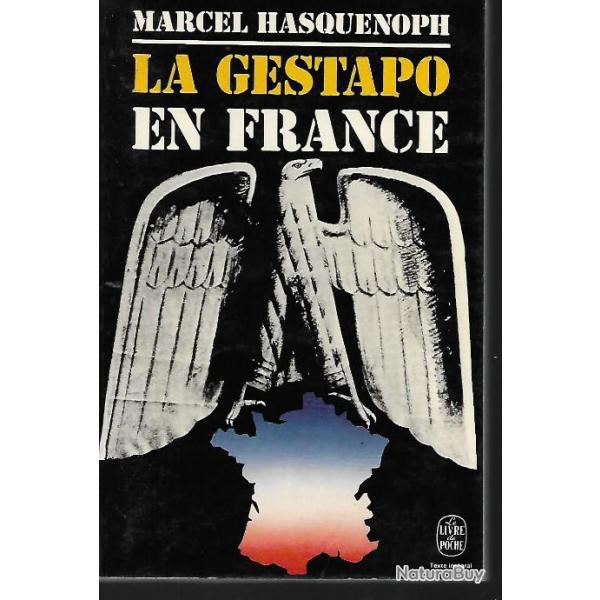 La gestapo en France. Rare en version poche de marcel hasquenoph