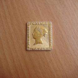 Postage two pence 2,5 cm x 2cm