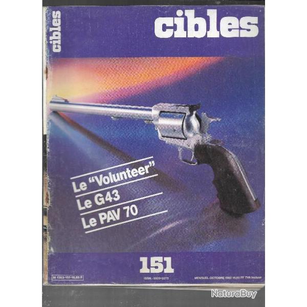 cibles 151 le g 43, pav 70 , mossberg abilne us arms 44 magnum, lefaucheux, volunteer parker-hale