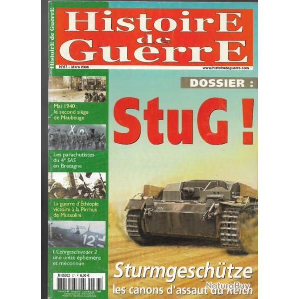 sturmgeschutze , 4e sas en bretagne , mai 1940 sige de maubeuge , revue histoire de guerre
