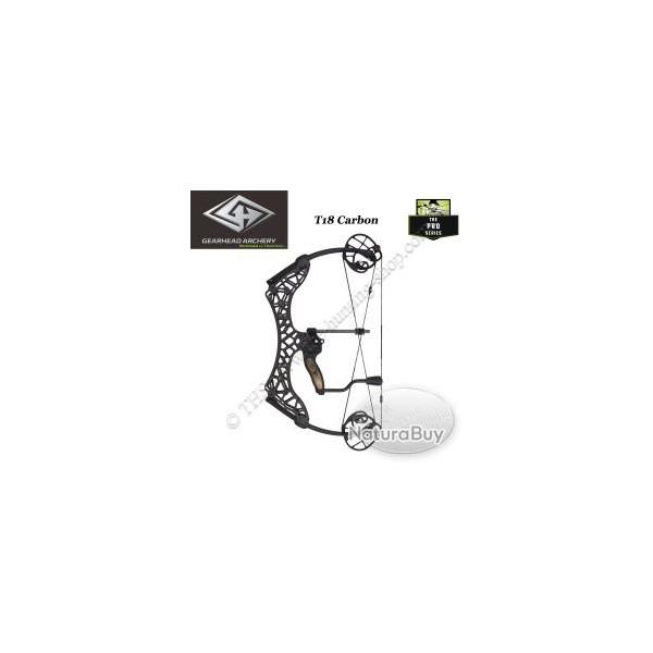 GEARHEAD ARCHERY Pro Series T18 CARBON Arc compound en carbone ultra compact et lger de 18 pouces d