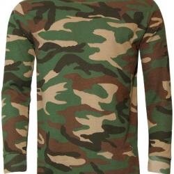 T-shirt à manches longues camouflage GT