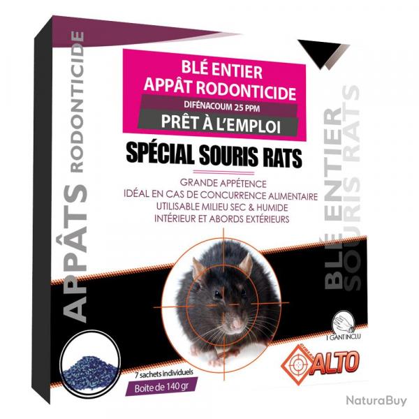Raticide/souricide bl difnacoum 140g