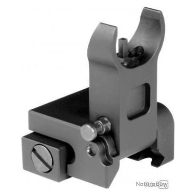 Viseur Tactique M4 Viseur Repliable Tactique SUNRIS Pour M4 AR15 - Visée De Secours Rapide - Compatible Rail Picatinny Viseur Pour Carabine
