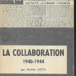 la collaboration 1940-1944 par michel cotta