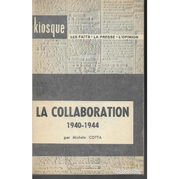 la collaboration 1940-1944 par michel cotta
