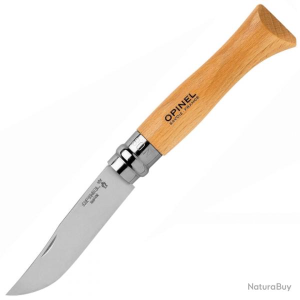Couteau Opinel Gr. 8 (bois de htre)
