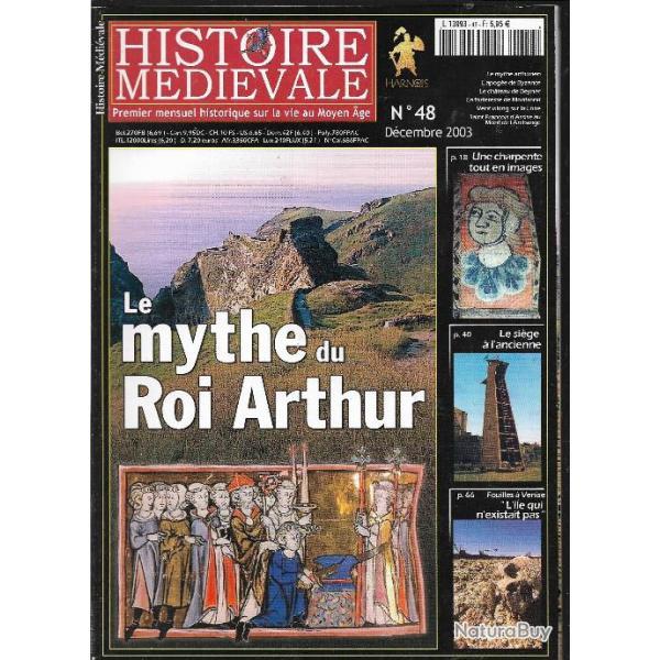 histoire mdivale n48 le mythe du roi arthur , le sige  l'ancienne, forteresse de montrond