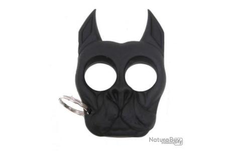 Poing Americain Tete De Chien Polymere Incassable Self Defense Discret Poings Americains