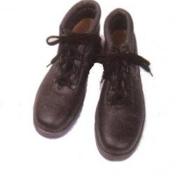 Chaussures de travail hautes gris noir