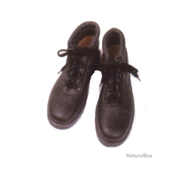 Chaussures de travail hautes gris noir