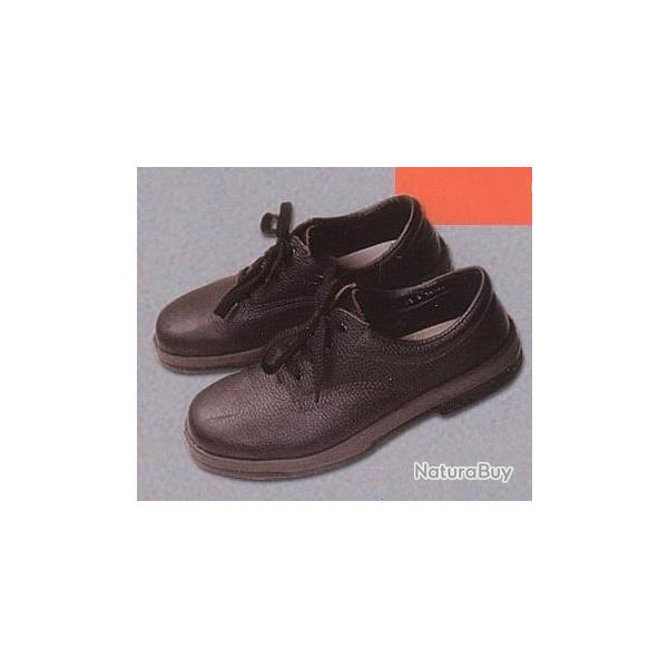 Chaussures de travail basses gris noir