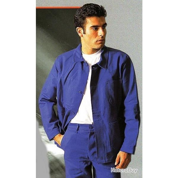 Veste de travail coton/polyester 56/58 Rouge