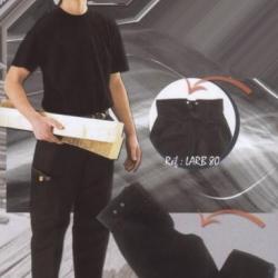 Pantalon largeot moleskine à passant Travalux 50