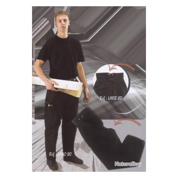 Pantalon largeot moleskine  passant Travalux 56