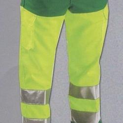 Pantalon haute visibilité Norme Classe II - EN471 Jaune azur 70
