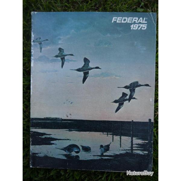 catalogue munitions Federal 1975 en Anglais