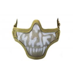 Bas de masque grillage Shield Skull NUPROL Tan