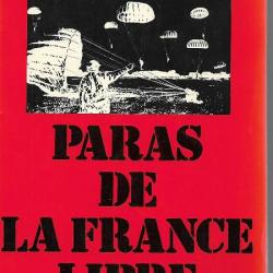 France Libre. Paras de la France Libre.Colonel Roger Flamand parachutistes