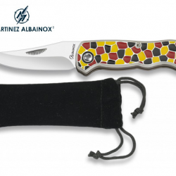 Couteau Pliant de poche design Mosaique  Lame de 6.5 cm